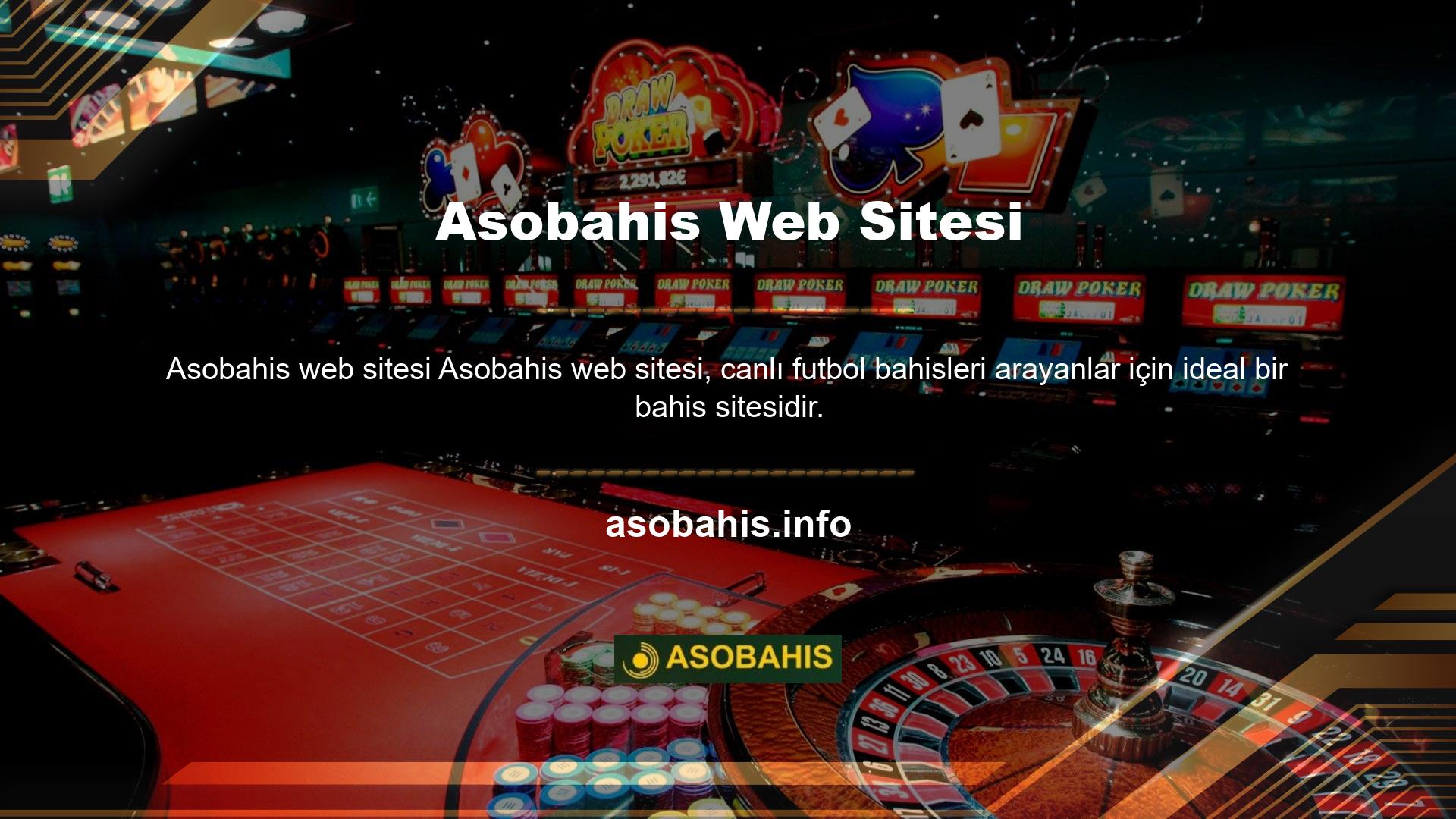 Asobahis web sitesi, bahis kuponunu tamamlamak için gereken istatistiksel bilgileri içerir