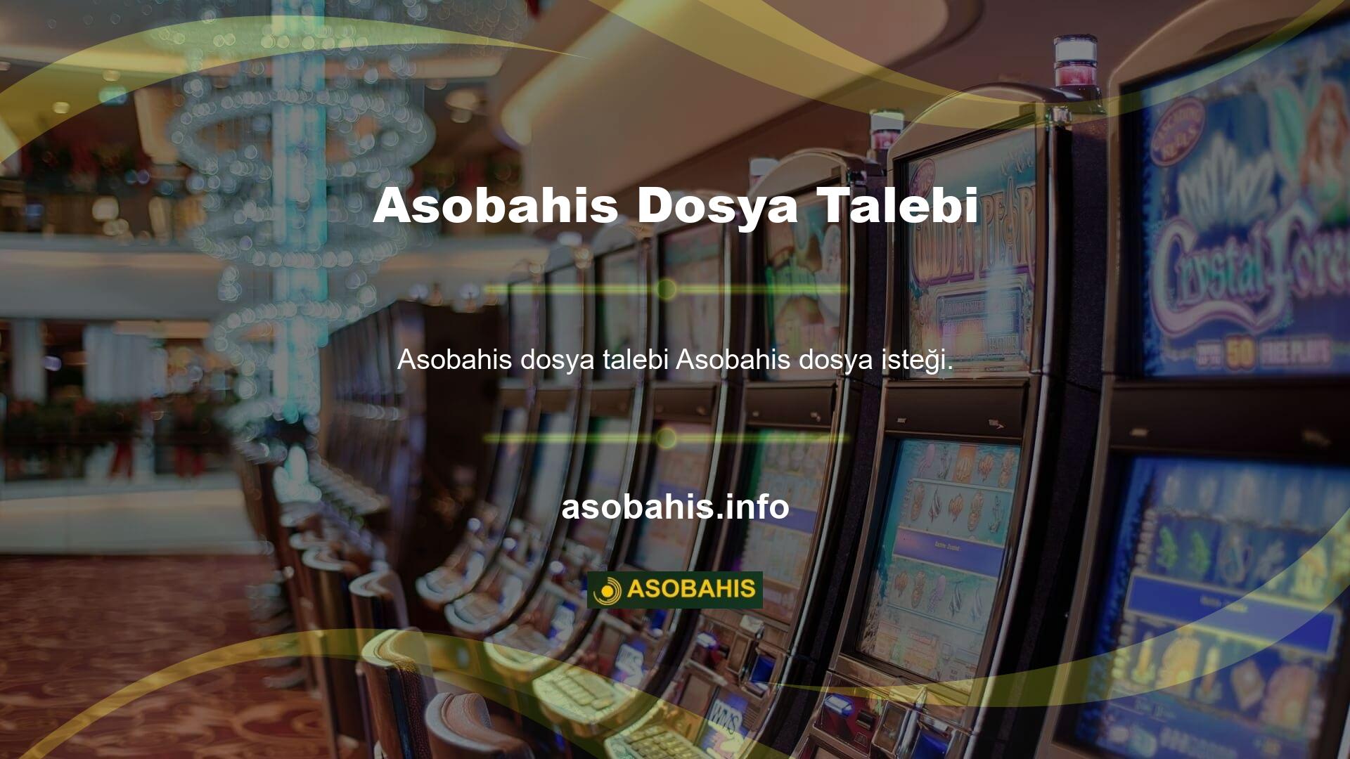 Asobahis dosya isteği; Çekme adımından önce, site hesapta tanımlanan bilgileri doğrulamak için bir dosya isteyebilir