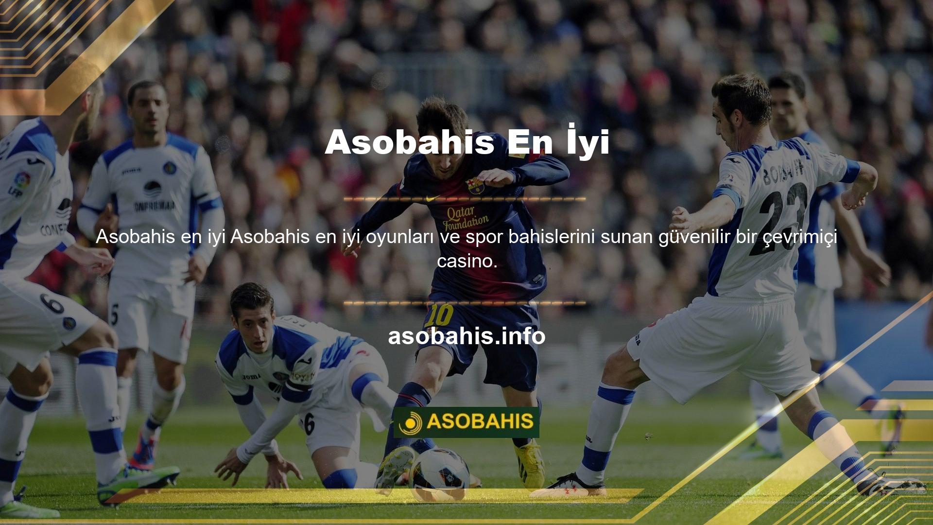 Asobahis web sitesinde binlerce oyun ve bahis oynamanızı sağlar